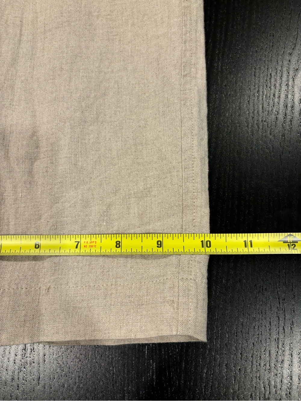 Eileen Fisher NEW Linen Wide Leg Pant Undyed Natural Elastic Waist Womens 1X - Picture 13 of 15